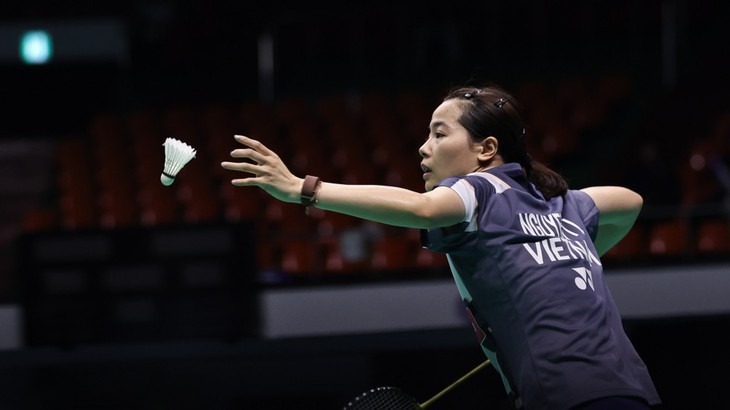 Nguyễn Thùy Linh thua tay vợt số 2 thế giới ở giải Ấn Độ mở rộng - Ảnh 2.