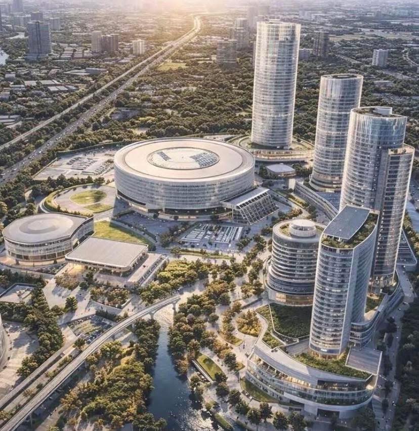 Hình ảnh siêu đô thị thể thao với sân vận động hơn 70.000 chỗ ngồi khởi công tại TP.HCM - Ảnh 2. Hình ảnh siêu đô thị thể thao với sân vận động hơn 70.000 chỗ ngồi khởi công tại TP.HCM - Ảnh 2.