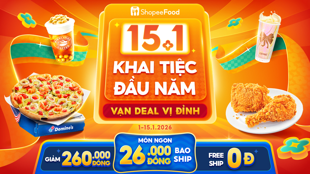 “Tín hiệu” từ ShopeeFood để bạn khai tiệc đầu năm cùng “chiến hữu” văn phòng - Ảnh 3. “Tín hiệu” từ ShopeeFood để bạn khai tiệc đầu năm cùng “chiến hữu” văn phòng - Ảnh 3.