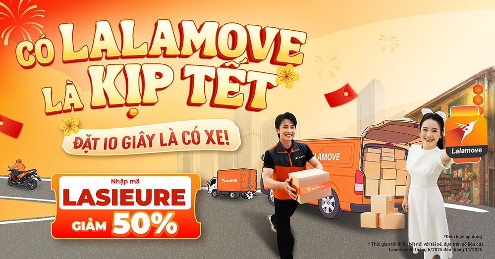 Lalamove tham gia đường đua làm phim, kể những câu chuyện giao hàng gấp ngày Tết - Ảnh 1.