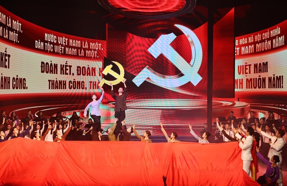 Chương trình hòa nhạc chính luận nghệ thuật đặc biệt “Mãi mãi niềm tin theo Đảng” - Ảnh 3.