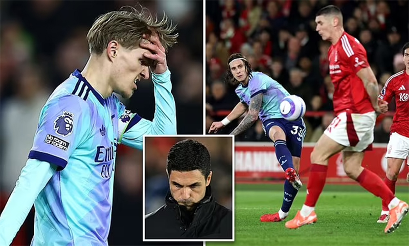 Hòa đội đang đua trụ hạng, Arsenal bỏ lỡ cơ hội bứt phá ở ngôi đầu Ngoại hạng Anh - Ảnh 1.