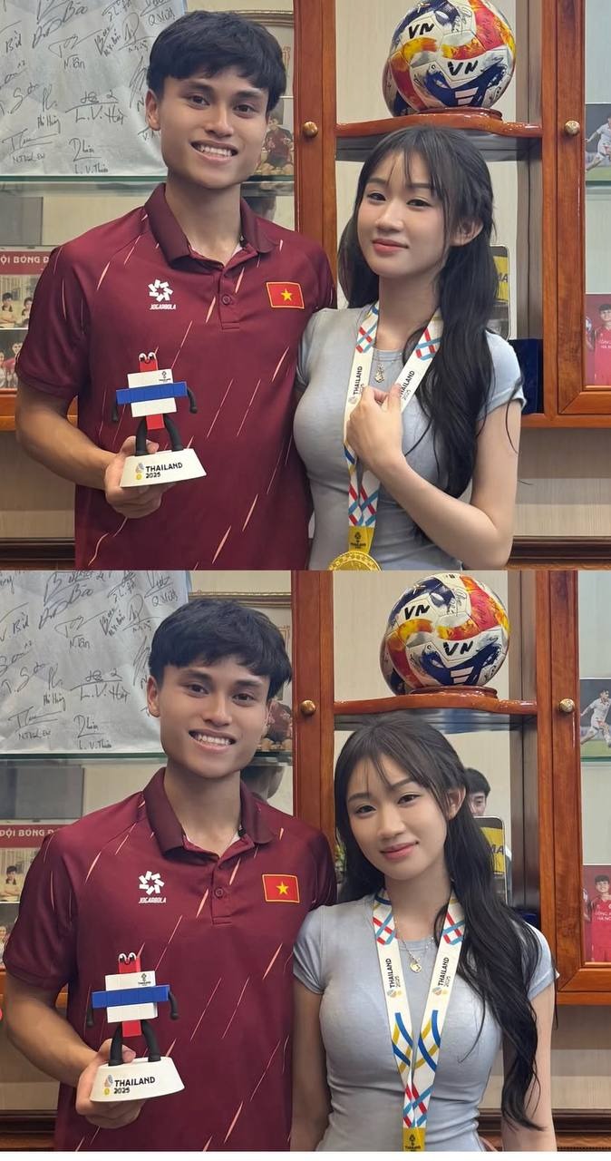 Chuyện tình kín tiếng của sao U23 Việt Nam và hot TikToker 3,7 triệu người theo dõi - Ảnh 5.