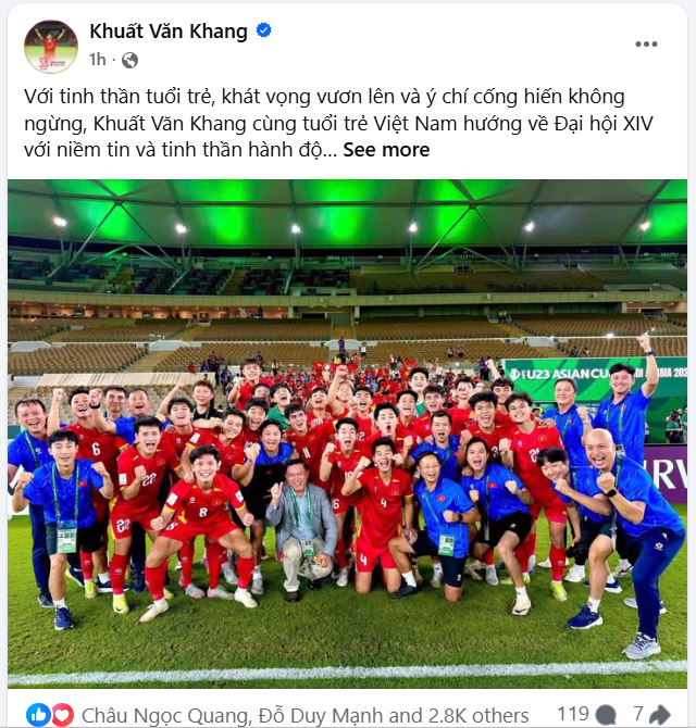 Đội trưởng U23 Việt Nam gửi thông điệp đặc biệt trước thềm trận tứ kết gặp U23 Trung Quốc - Ảnh 1.