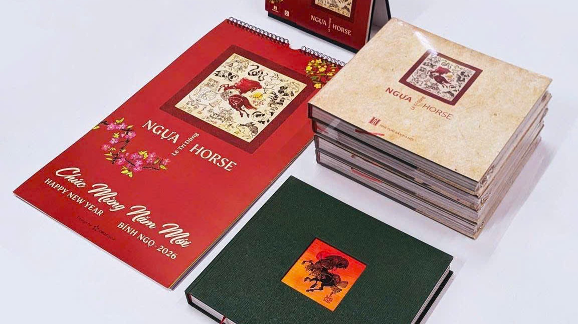 Chào năm mới 2026 với "Ngựa" của Lê Trí Dũng
