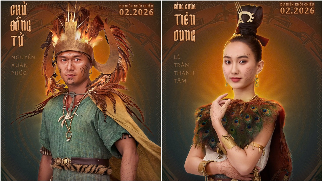 Tục xăm mình, bắn dâu tằm, đấu vật… của người Việt cổ bước vào mùa phim Tết qua 'Huyền Tình Dạ Trạch'