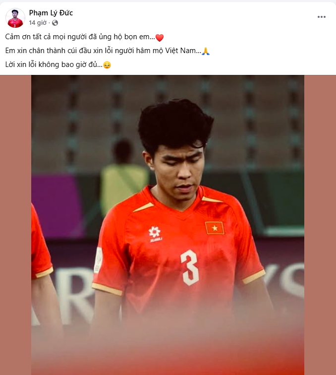 Trung vệ Lý Đức bị treo giò thêm 2 trận ở đội tuyển quốc gia - Ảnh 2.