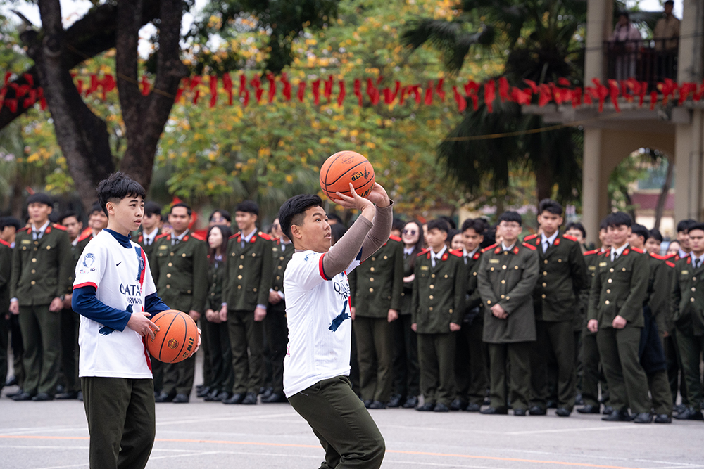 Khởi công xây dựng sân chơi thể thao trường Văn hóa, Cục Đào tạo-Bộ Công an - Ảnh 3.