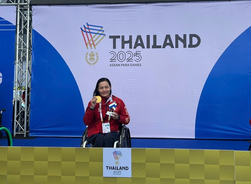 Trịnh Thị Bích Như: Kình ngư xuất sắc của đội tuyển Bơi Người khuyết tật Việt Nam tại ASEAN Para Games 13 - Ảnh 2.