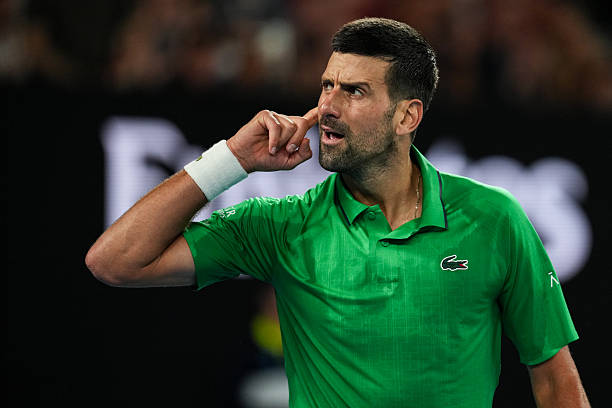 Sau khi giành quyền vào tứ kết mà không phải thi đấu set nào do đối thủ bỏ cuộc vì chấn thương thì may mắn tiếp tục ủng hộ Djokovic khi anh lại giành quyền vào bán kết Australian Open 2026 do Musetti phải bỏ cuộc giữa chừng vì chấn thương Sau khi giành quyền vào tứ kết mà không phải thi đấu set nào do đối thủ bỏ cuộc vì chấn thương thì may mắn tiếp tục ủng hộ Djokovic khi anh lại giành quyền vào bán kết Australian Open 2026 do Musetti phải bỏ cuộc giữa chừng vì chấn thương