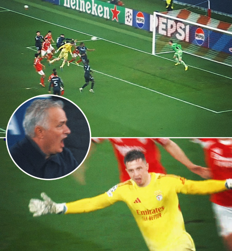 TUYỆT ĐỐI ĐIỆN ẢNH: Thủ môn ghi bàn phút bù giờ cuối cùng, Benfica của Mourinho hạ Real Madrid để lách qua khe cửa hẹp - Ảnh 2.