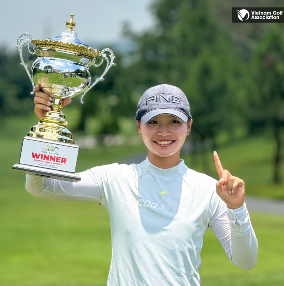 Chân dung Lê Chúc An - 'bóng hồng' 18 tuổi tạo dấu mốc lịch sử cho golf Việt Nam - Ảnh 6. Chân dung Lê Chúc An - 'bóng hồng' 18 tuổi tạo dấu mốc lịch sử cho golf Việt Nam - Ảnh 6.