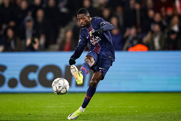 PSG lỡ hẹn top 8 Champions League vì Dembele PSG lỡ hẹn top 8 Champions League vì Dembele