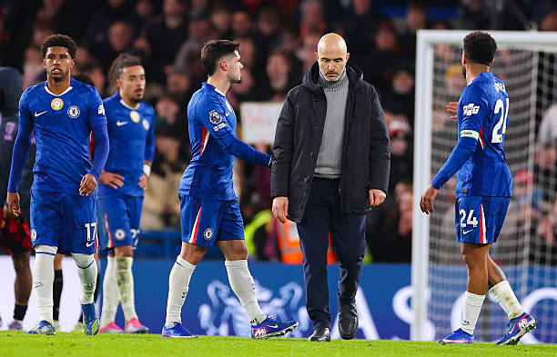 Chelsea sa sút nghiêm trọng ở giải Ngoại hạng Anh