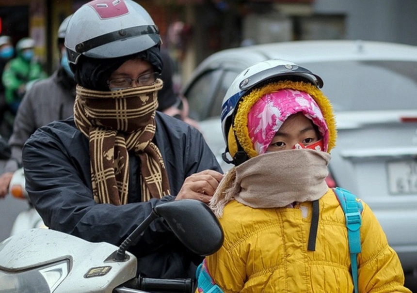 Thời tiết ngày 1/2: Không khí lạnh tăng cường, miền Bắc giảm nhiệt 2–4 độ - Ảnh 1.