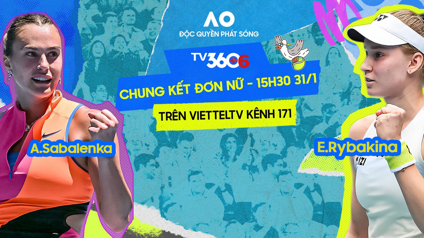 Link xem trực tiếp Australian Open 2026 hôm nay 31/1