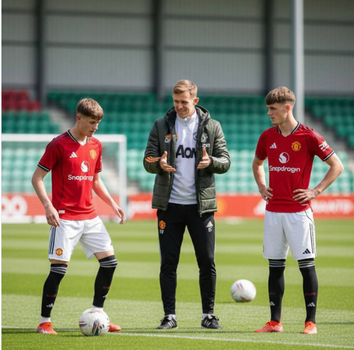 Tạm biệt Ruben Amorim, MU sẽ đá thế nào với Darren Fletcher làm HLV tạm quyền? - Ảnh 2. Fletcher