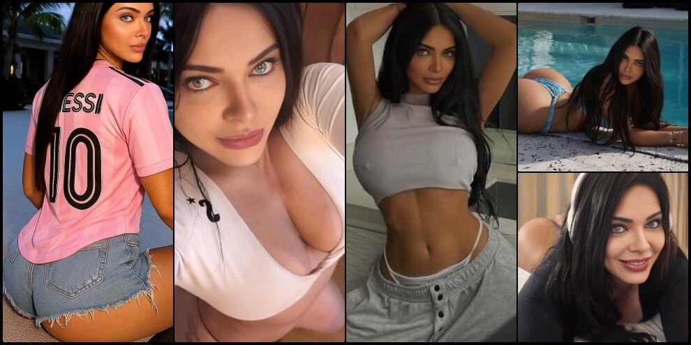 Siêu mẫu liên tục gửi ảnh nhạy cảm cho Messi bị vợ anh cấm vào sân 2 Người mẫu Playboy tố bị vợ Messi chặn vào sân xem bóng đá - Ảnh 1.