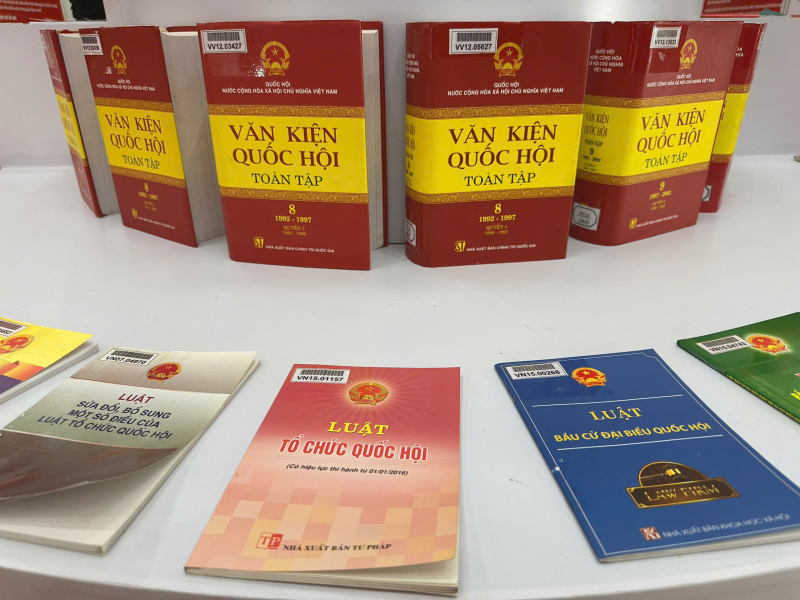 Hơn 800 tư liệu trưng bày tại triển lãm "Quốc hội Việt Nam - Hành trình 80 năm xây dựng và phát triển" - Ảnh 3.