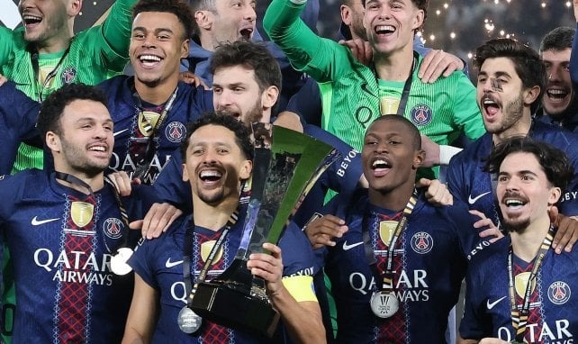 PSG đăng quang Siêu cúp Pháp sau loạt luân lưu nghẹt thở trước Marseille - Ảnh 2. PSG đăng quang Siêu cúp Pháp sau loạt luân lưu nghẹt thở trước Marseille - Ảnh 2.