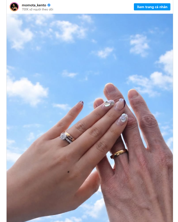 Huyền thoại cầu lông thế giới Momota Kento kết hôn - Ảnh 1.