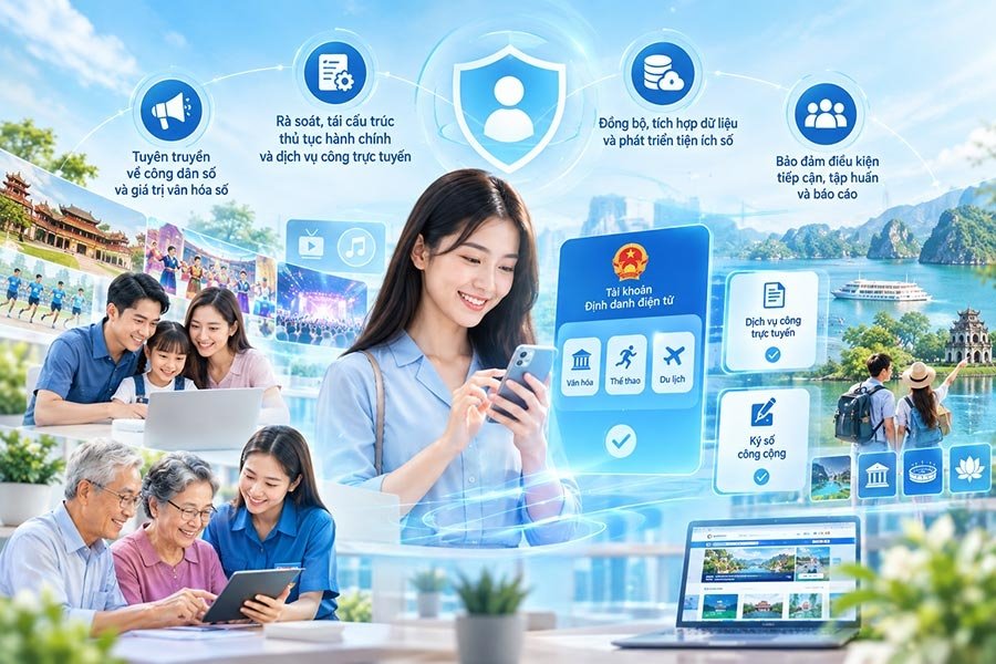 Nghị quyết số 57-NQ/TW: Công dân số tạo sức bật trong lĩnh vực Văn hoá, Thể thao và Du lịch - Ảnh 1.