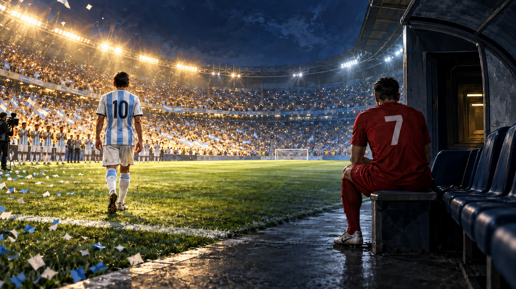 Cà phê đầu tuần: Messi được thanh thản, Ronaldo thì không