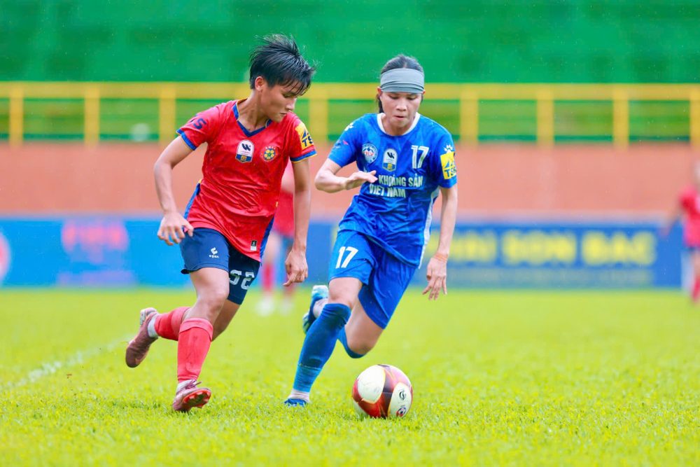 Lượt 12 Giải bóng đá nữ VĐQG – Cúp Thái Sơn Bắc 2026: Than KSVN và Phong Phú Hà Nam thắng đậm - Ảnh 2. Lượt 12 Giải bóng đá nữ VĐQG – Cúp Thái Sơn Bắc 2026: Than KSVN và Phong Phú Hà Nam thắng đậm - Ảnh 2.
