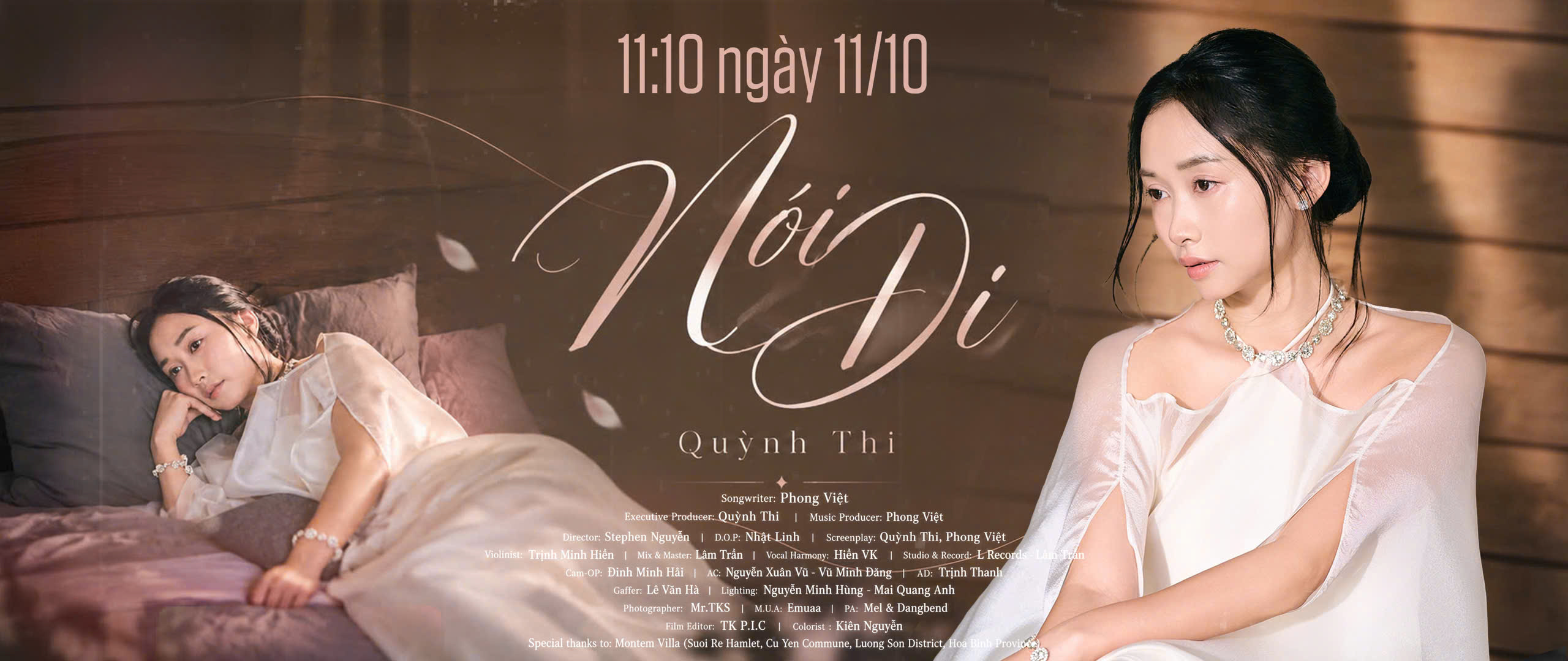 Quỳnh Thi ra mắt MV "Nói Đi": Chọn lối đi riêng từ những day dứt trong tình yêu - Ảnh 1. Quỳnh Thi ra mắt MV "Nói Đi": Chọn lối đi riêng từ những day dứt trong tình yêu - Ảnh 1.