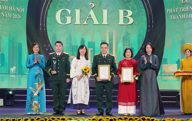 Giải báo chí về Phát triển văn hóa và xây dựng người Hà Nội thanh lịch, văn minh lần thứ IX: TTXVN giành giải cơ quan xuất sắc có nhiều tác phẩm báo chí chất lượng cao - Ảnh 2. Giải báo chí về Phát triển văn hóa và xây dựng người Hà Nội thanh lịch, văn minh lần thứ IX: TTXVN giành giải cơ quan xuất sắc có nhiều tác phẩm báo chí chất lượng cao - Ảnh 2.