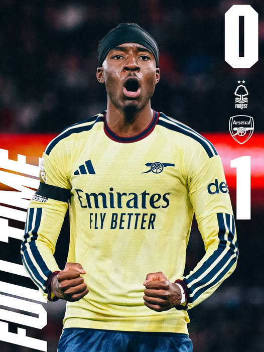 Madueke giúp Arsenal thắng nhọc nhằn Nottingham Forest ở vòng 7 Ngoại hạng Anh - Ảnh 1.