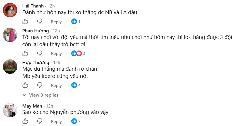 Đội bóng chuyền nữ giàu thành tích nhất Việt Nam thắng tuyệt đối 3 trận liên tiếp, các CĐV vẫn phản ứng bất ngờ - Ảnh 3. Đội bóng chuyền nữ giàu thành tích nhất Việt Nam thắng tuyệt đối 3 trận liên tiếp, các CĐV vẫn phản ứng bất ngờ - Ảnh 3.