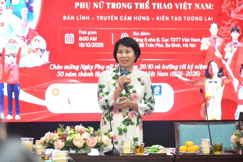 Dấu ấn phụ nữ trên hành trình phát triển thể thao Việt Nam - Ảnh 1. Dấu ấn phụ nữ trên hành trình phát triển thể thao Việt Nam - Ảnh 1.