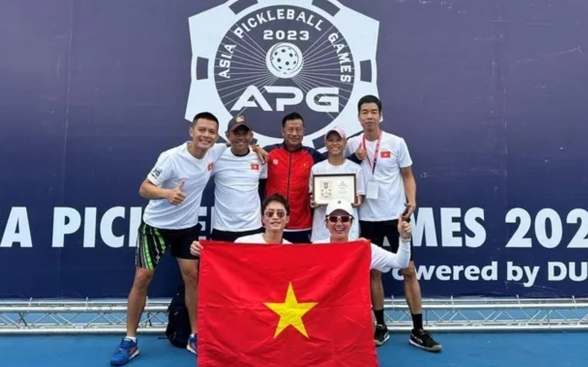 Pickleball Việt Nam xuất quân dự giải mở rộng Trung Quốc - ASEAN 2026, tranh tài cùng 31 đội tuyển