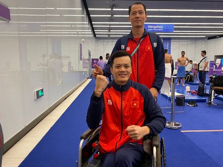 Asian Para Games 2026: Nhà vô địch Lê Tiến Đạt xuất trận, đoàn Việt Nam quyết tìm huy chương vàng đầu tiên - Ảnh 1. Asian Para Games 2026: Nhà vô địch Lê Tiến Đạt xuất trận, đoàn Việt Nam quyết tìm huy chương vàng đầu tiên - Ảnh 1.