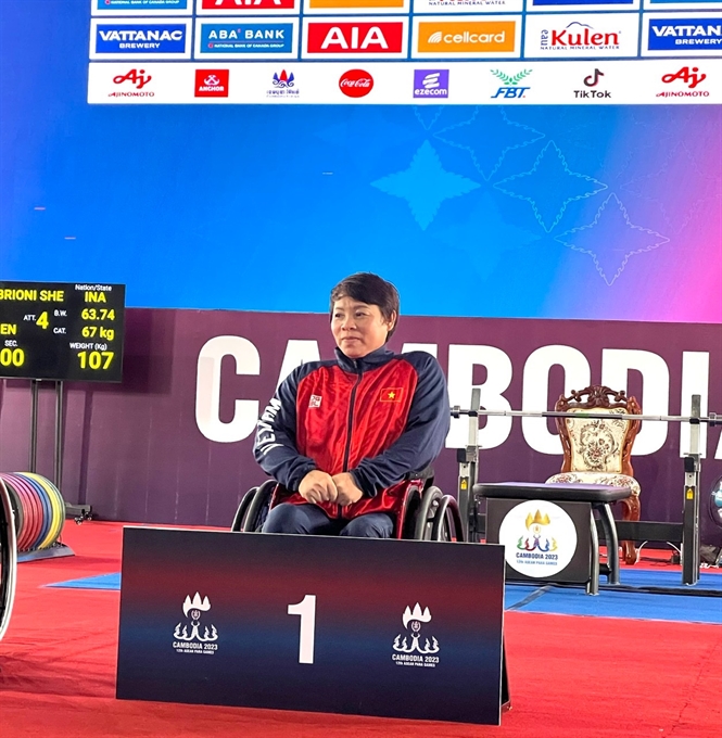 Chân dung nữ lực sĩ Việt Nam 51 tuổi vẫn chinh chiến Asian Para Games 2026, hụt huy chương đáng tiếc - Ảnh 2. Chân dung nữ lực sĩ Việt Nam 51 tuổi vẫn chinh chiến Asian Para Games 2026, hụt huy chương đáng tiếc - Ảnh 2.