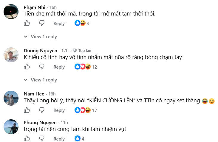 CĐV “bức xúc” với trọng tài và tuyển thủ quốc gia 9X vì tình huống gây tranh cãi ở giải bóng chuyền Việt Nam - Ảnh 3. CĐV “bức xúc” với trọng tài và tuyển thủ quốc gia 9X vì tình huống gây tranh cãi ở giải bóng chuyền Việt Nam - Ảnh 3.
