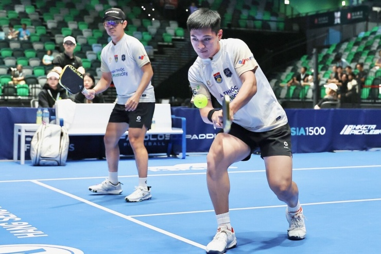 Pickleball Việt Nam dừng bước ở tứ kết Hong Kong Slam 2026 - Ảnh 1.