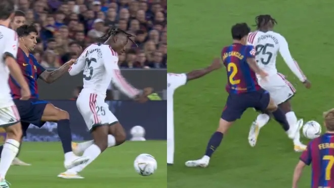 Mourinho thắng El Clasico, vẫn không hài lòng vì tình huống VAR để hậu vệ Barcelona thoát thẻ đỏ - Ảnh 1. Mourinho thắng El Clasico, vẫn không hài lòng vì tình huống VAR để hậu vệ Barcelona thoát thẻ đỏ - Ảnh 1.