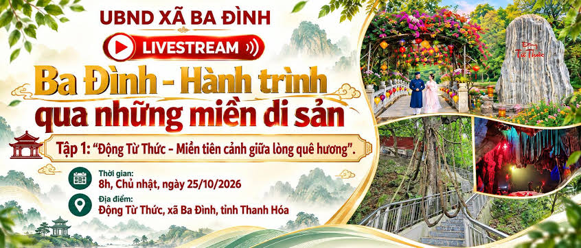 Từ động Từ Thức mở thêm những hành trình di sản trên không gian số - Ảnh 1. Từ động Từ Thức mở thêm những hành trình di sản trên không gian số - Ảnh 1.