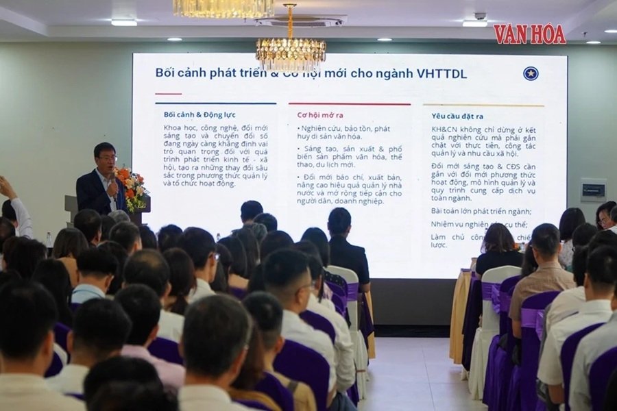 Nghị quyết 57-NQ/TW: Đẩy mạnh ứng dụng khoa học công nghệ và chuyển đổi số trong quản lý ngành văn hóa, thể thao và du lịch - Ảnh 1. Nghị quyết 57-NQ/TW: Đẩy mạnh ứng dụng khoa học công nghệ và chuyển đổi số trong quản lý ngành văn hóa, thể thao và du lịch - Ảnh 1.