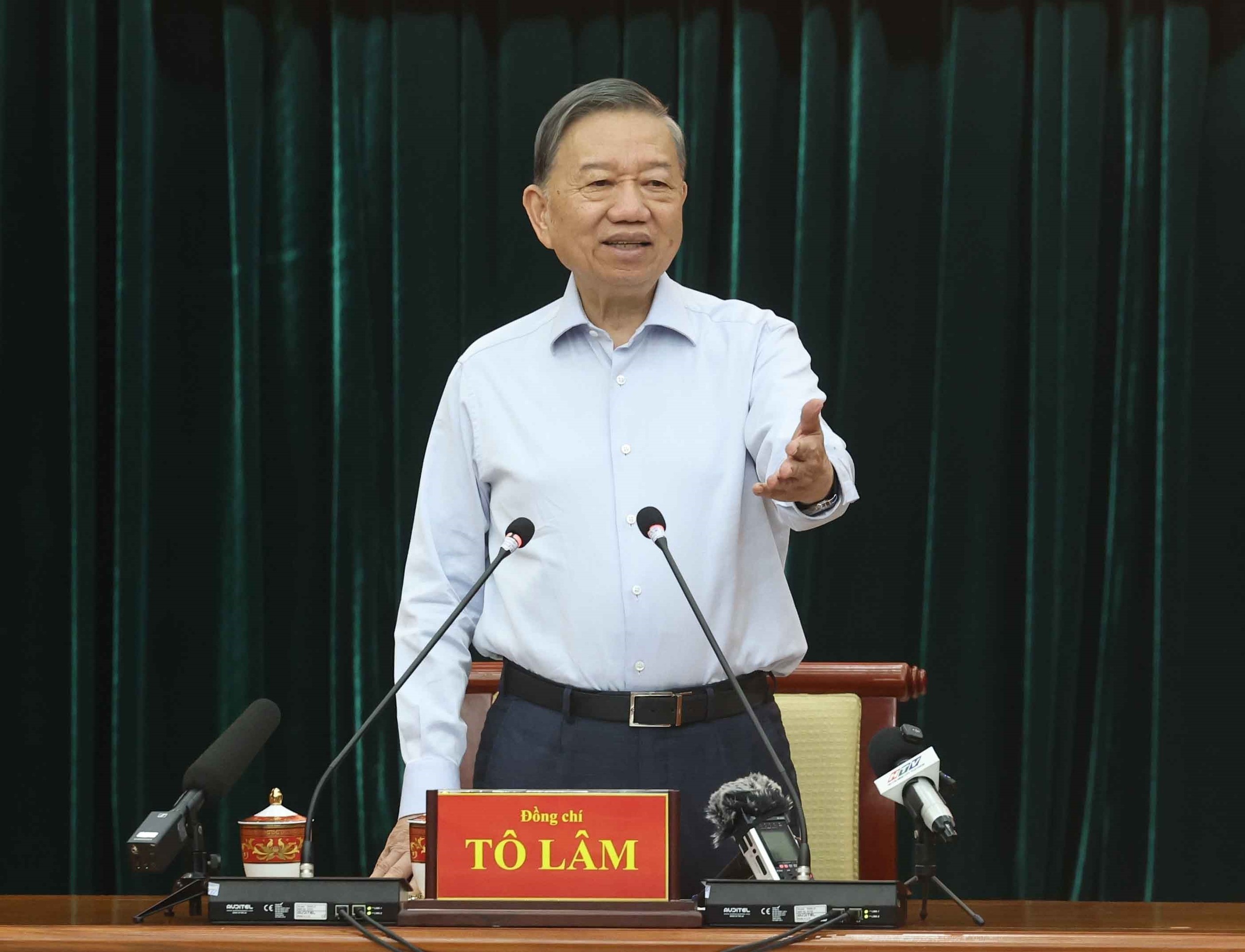 Tổng Bí thư, Chủ tịch nước Tô Lâm phát biểu chỉ đạo. Ảnh: Thống Nhất – TTXVN