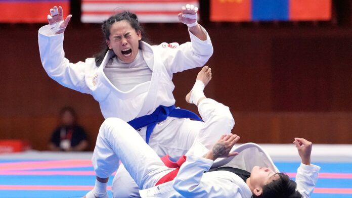 Thái Lan giành HCV ASIAD đầu tiên trong lịch sử ở môn Jiu-Jitsu - Ảnh 1. Thái Lan giành HCV ASIAD đầu tiên trong lịch sử ở môn Jiu-Jitsu - Ảnh 1.