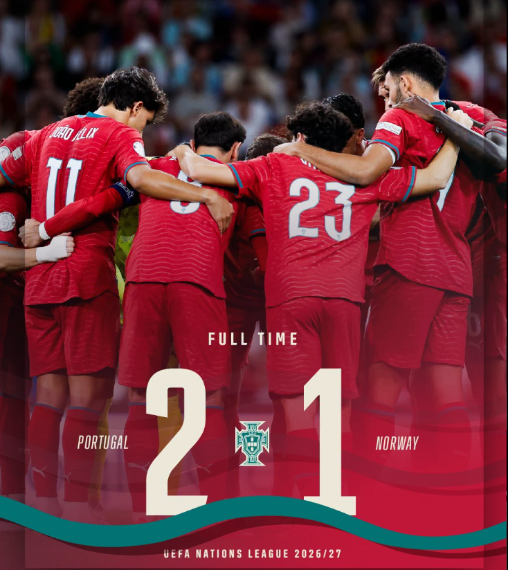 Không Ronaldo, ĐT Bồ Đào Nha vẫn ngược dòng thắng Na Uy với 10 người để vào tứ kết Nations League - Ảnh 1.