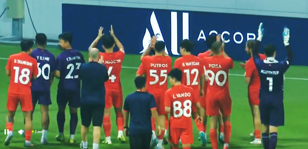 CAHN thắng Lion City 1-0 trong trận ra quân ở vòng bảng Shopee Cup 2026/27 CAHN thắng Lion City 1-0 trong trận ra quân ở vòng bảng Shopee Cup 2026/27