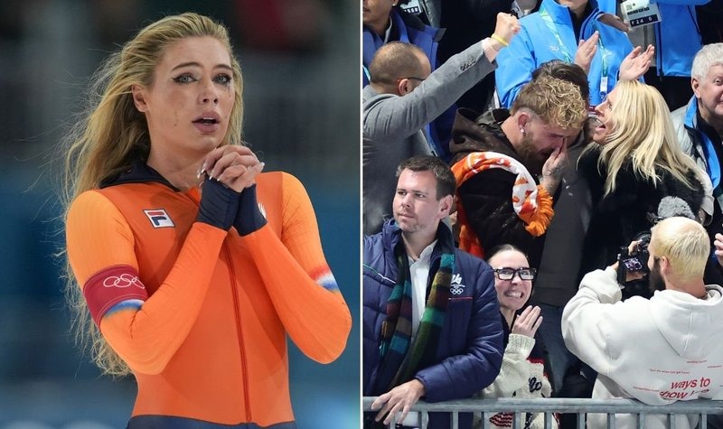 Võ sĩ triệu USD Jake Paul khóc nức nở khi hôn thê giành HCV Olympic mùa Đông 2026 - Ảnh 1.