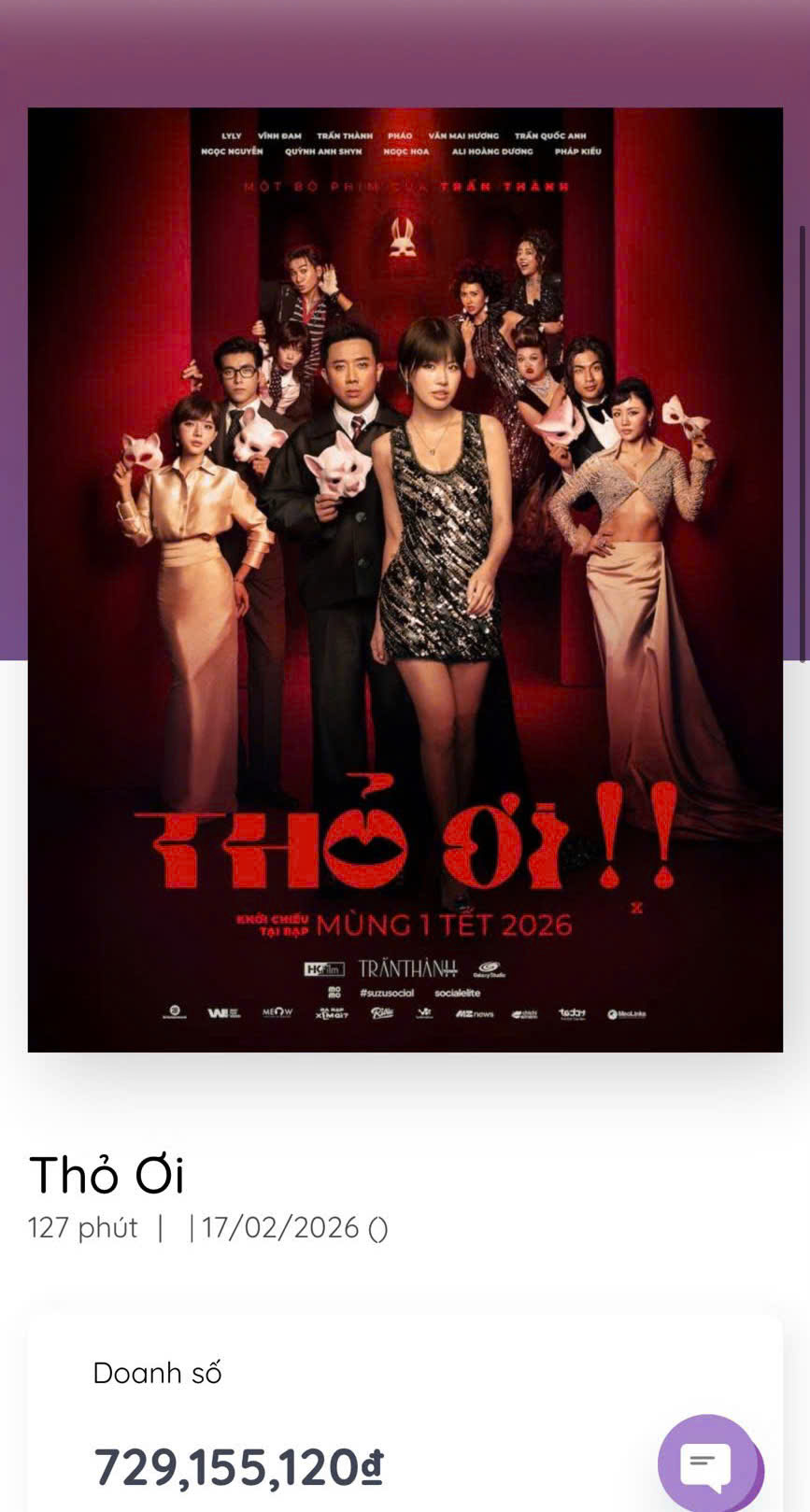 Dù mở bán vé muộn, “Mùi Phở” vẫn “áp sát ngôi vương” trong cuộc đua doanh thu - Ảnh 2.