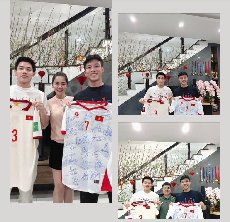 Đình Bắc chia sẻ hình ảnh đến nhà đàn anh Quế Ngọc Hải chơi dịp cận tết Bính Ngọ