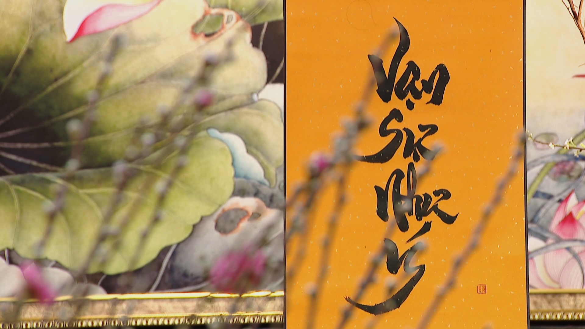 Tết xưa qua Thư pháp Việt