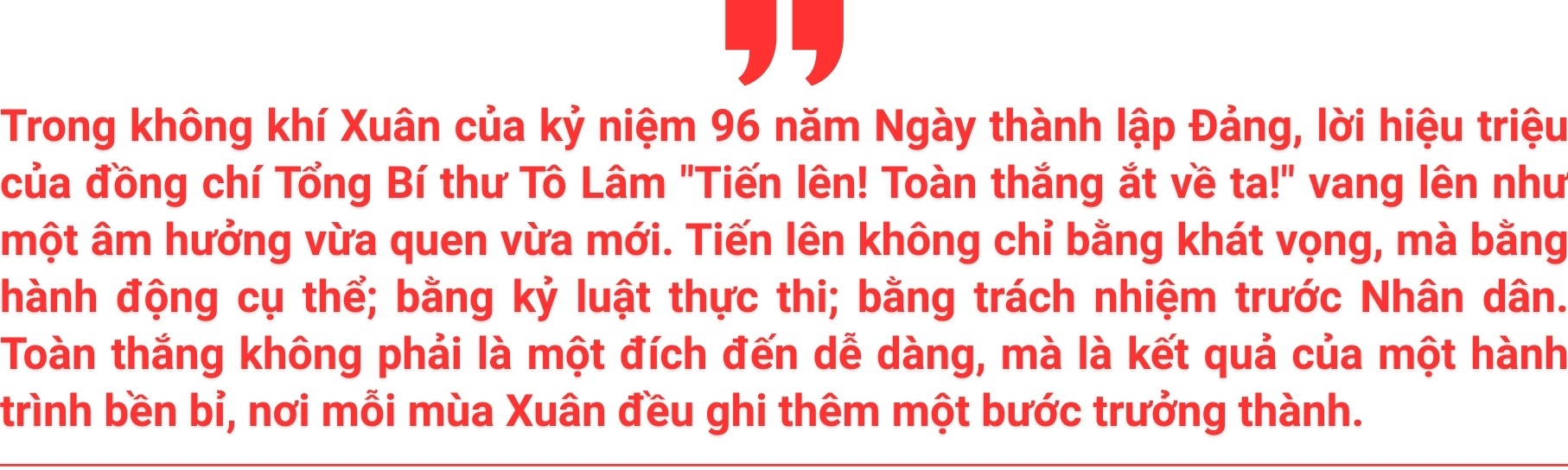 Dưới cờ Đảng vinh quang: Mùa Xuân của niềm tin và hành động - Ảnh 9.